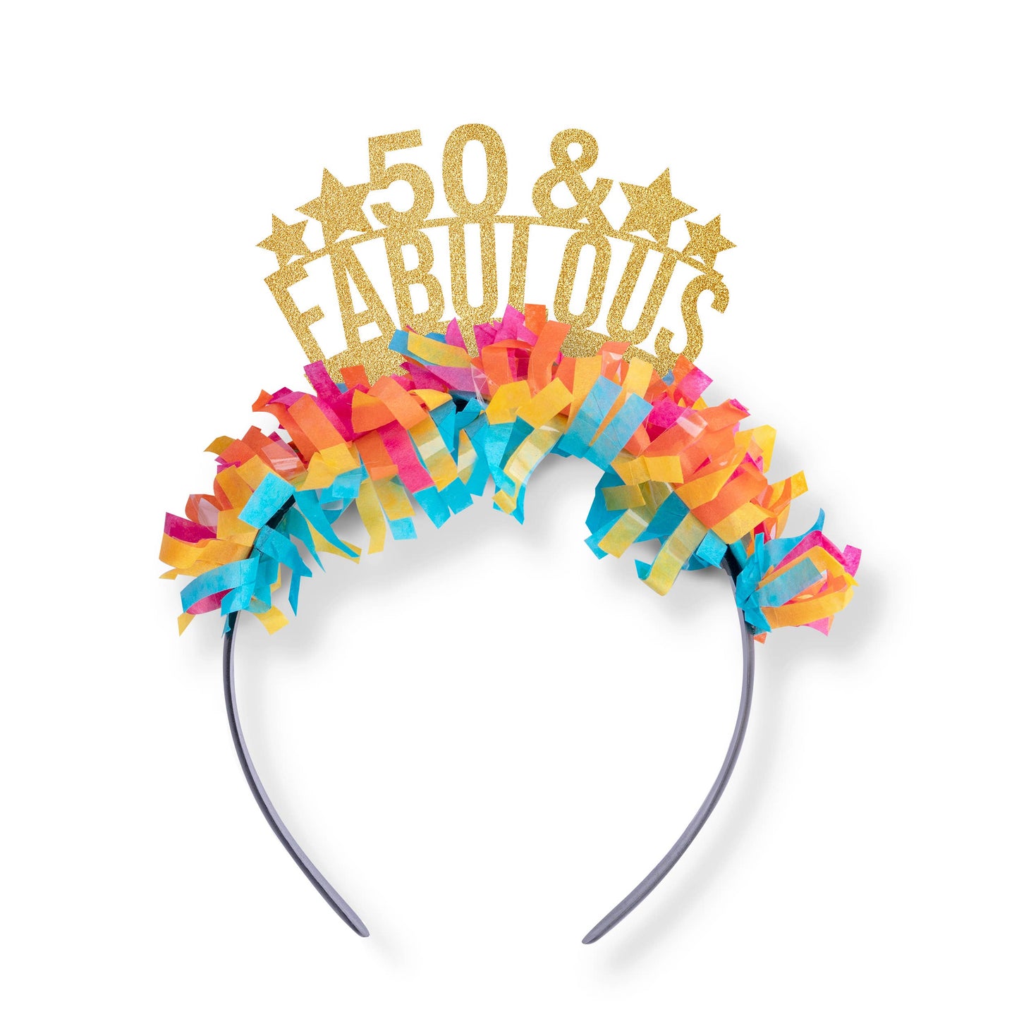 50 and Fabulous Birthday Party Headband