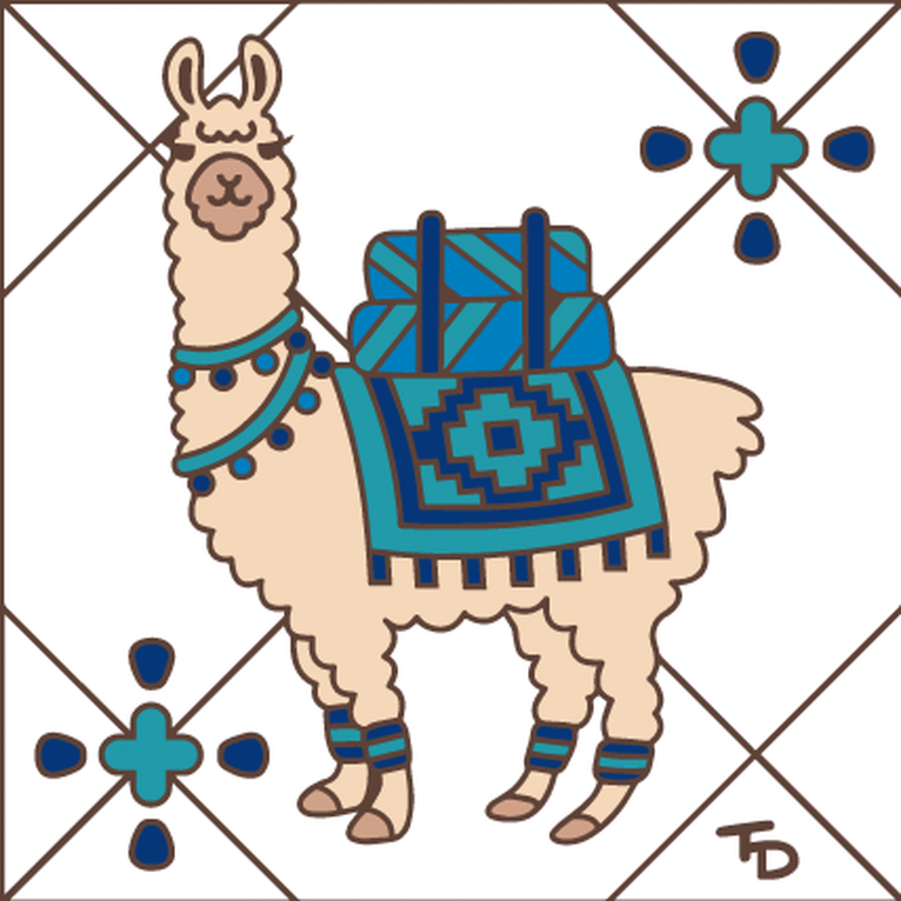 Alpaca Trip Tile