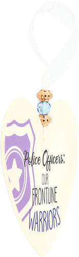 Police Officers Our Front Line...Ornament
