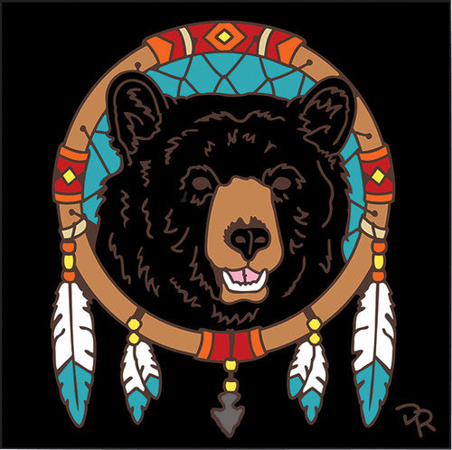 Bear Dreamcatcher Tile