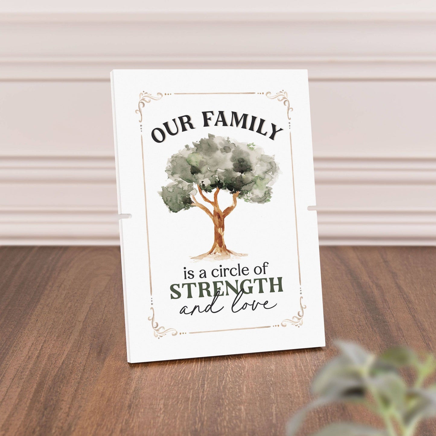 Our Family Is A Circle Of Strength And Love Story Board