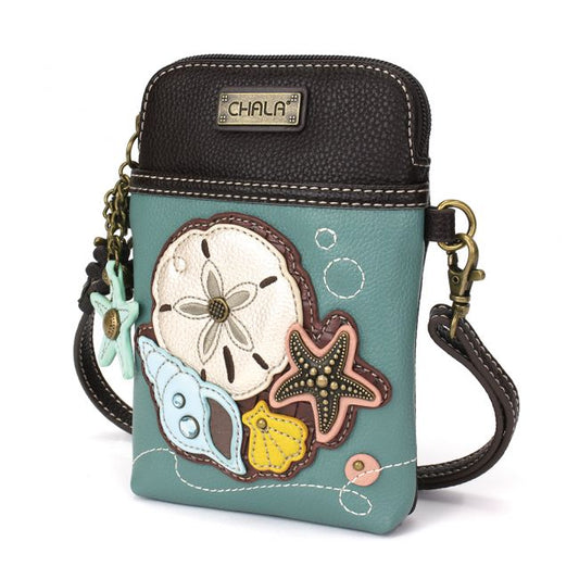 Sand Dollar Cellphone Crossbody