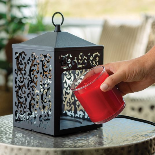 Black Lantern Cottage Fragrance Warmer