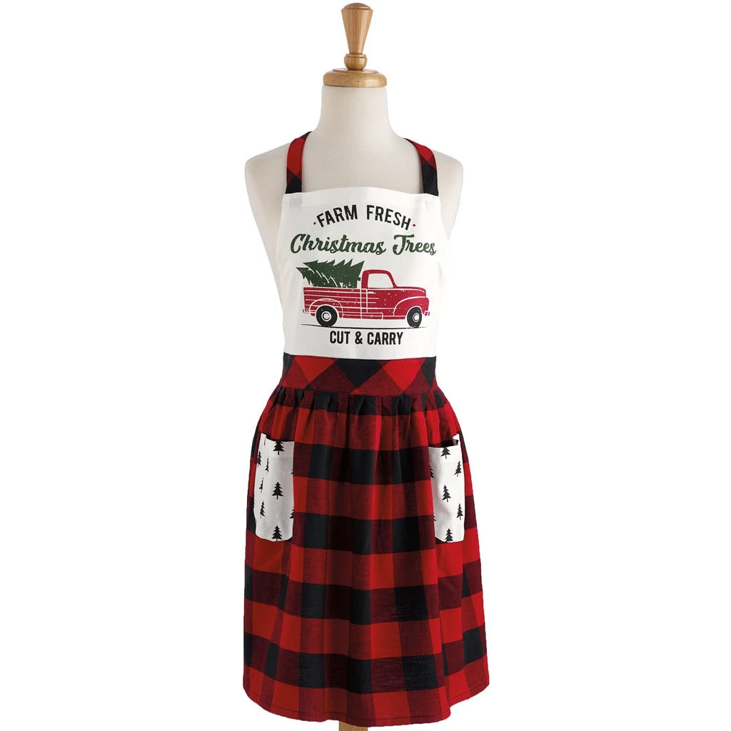 Christmas Truck Apron