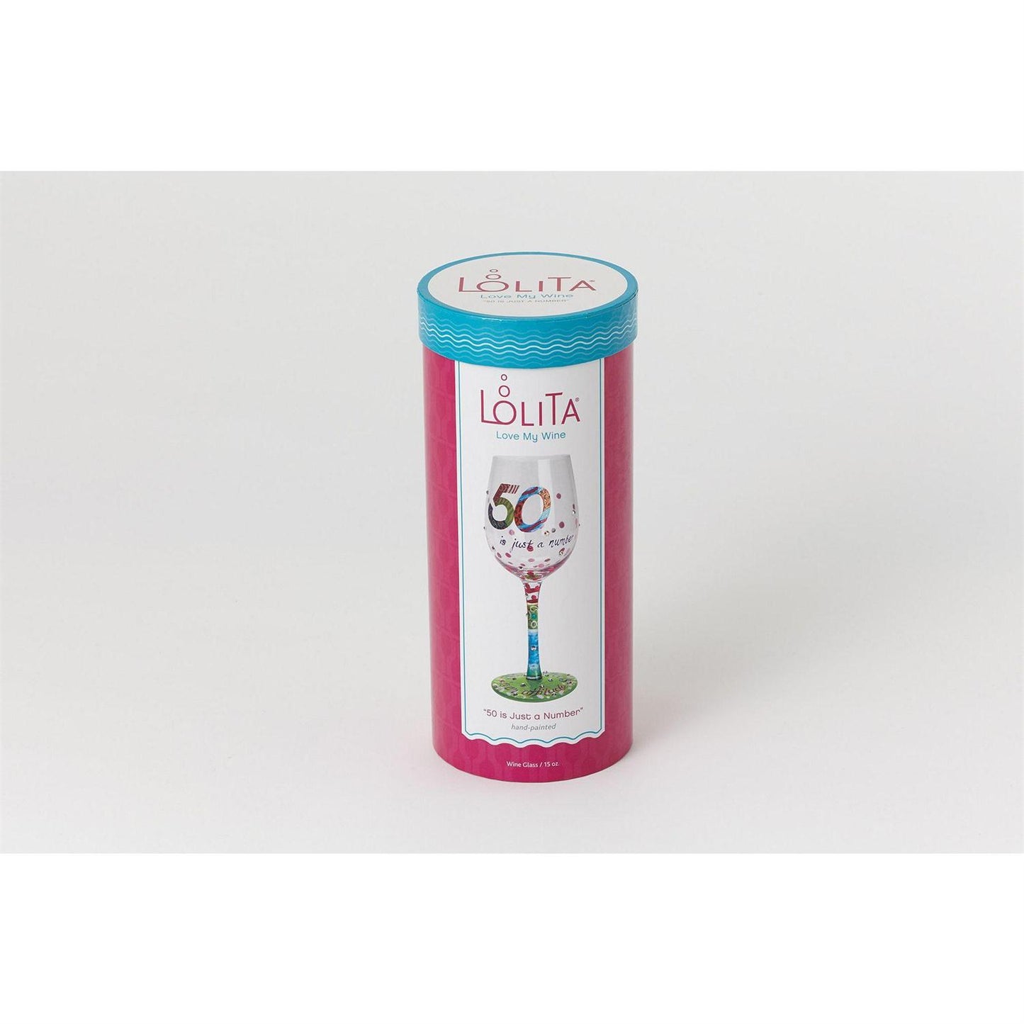 50 Is Just a Number Lolita Wine Glass