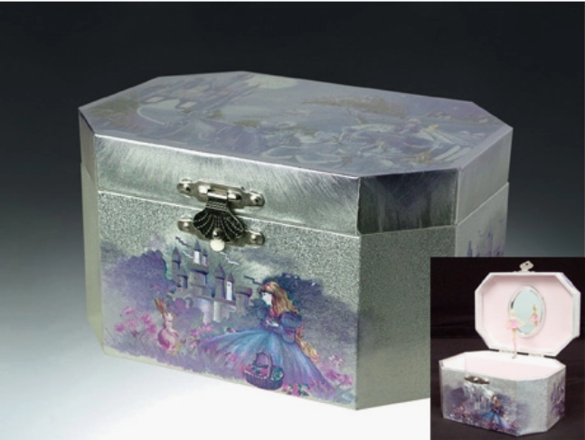 Castle Musical Jewelry Box