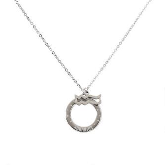 Aquarius Charm Necklace