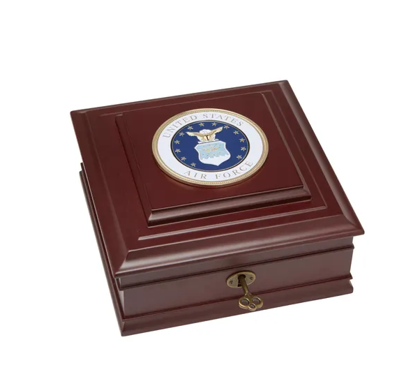 U.S. Air Force Medallion Desktop Box