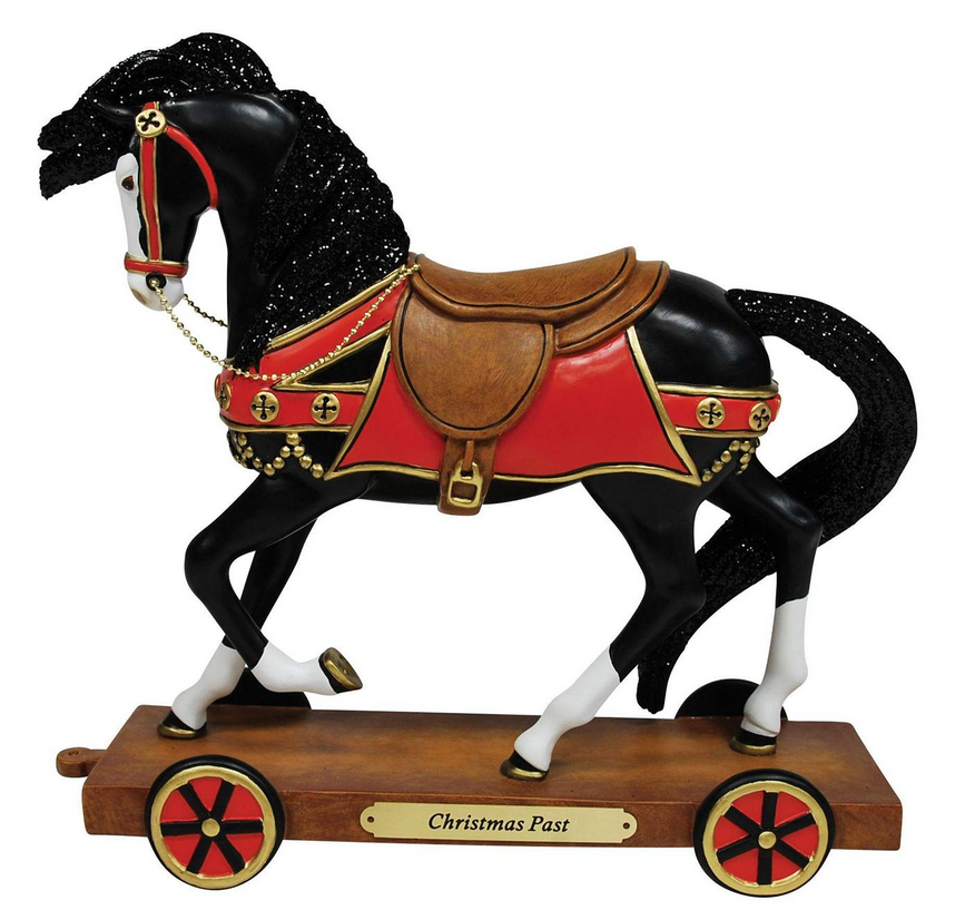 Christmas Past Painted Ponies Figurine