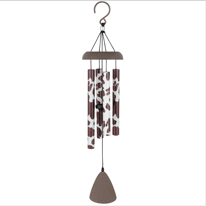 Cow Print Windchime