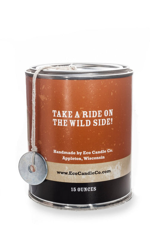 The MANdle The Biker Candle