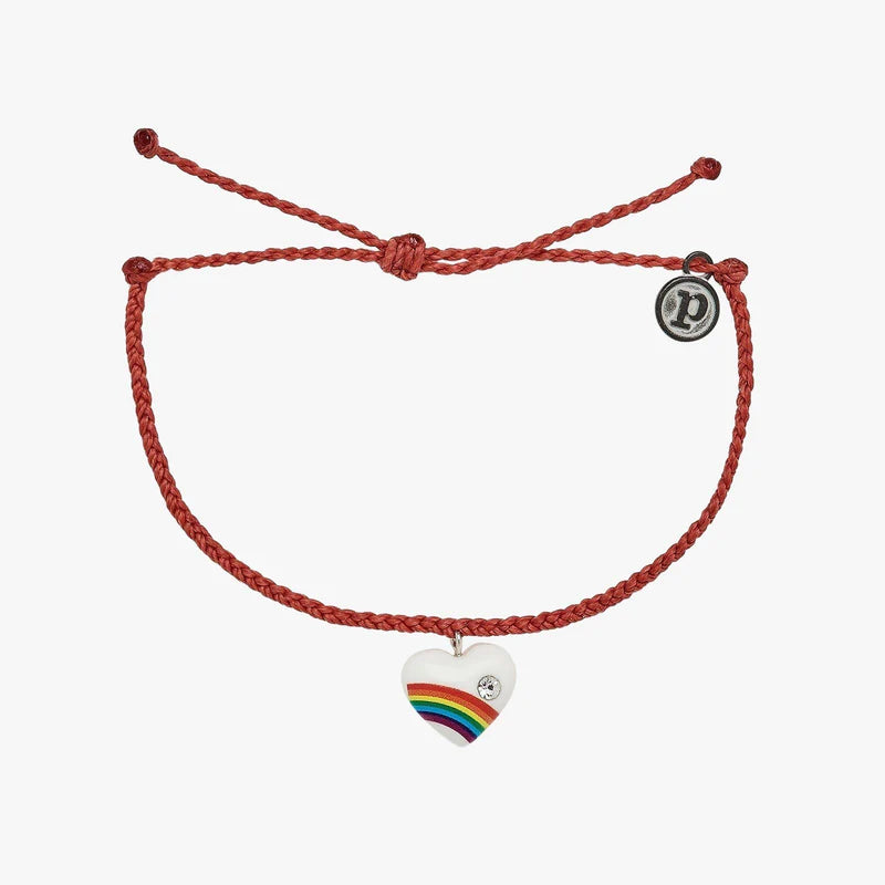 Vintage Heart Charm Bracelet