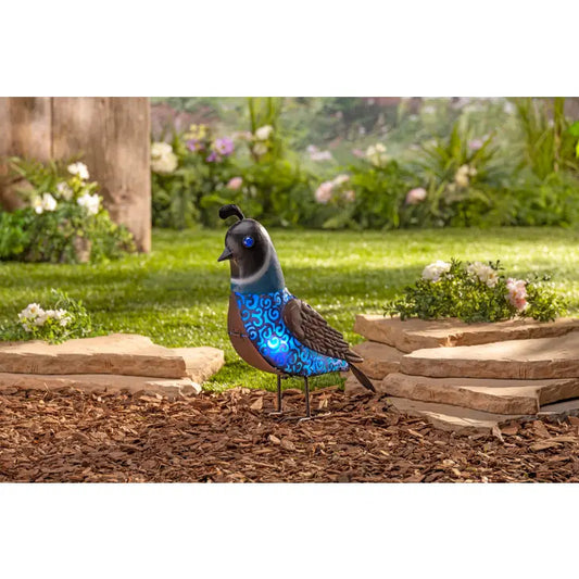 Solar Metal Quail