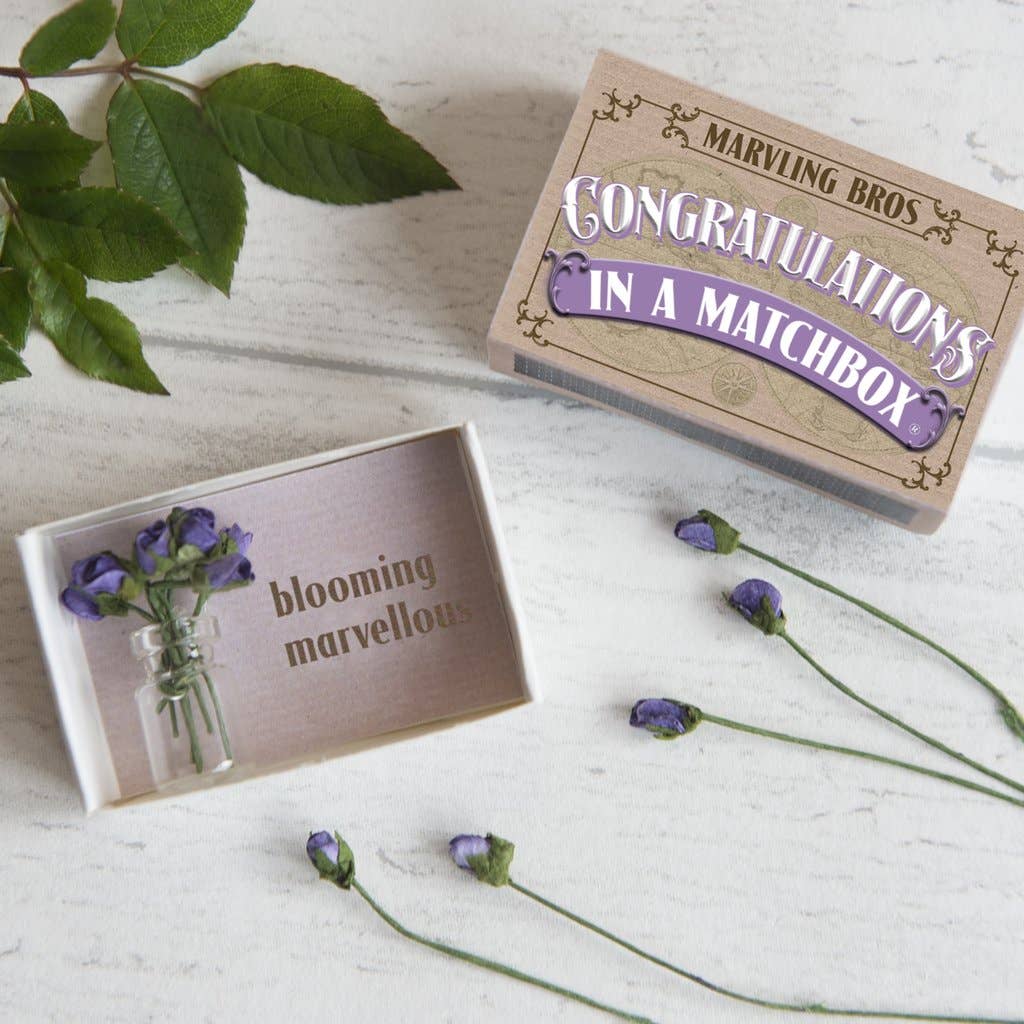 Congratulations In A Matchbox