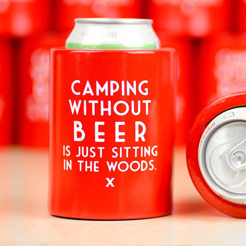 Camping Without Beer..Koozie – Dreams and Rainbows