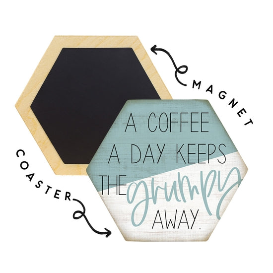 A Coffee A Day...Coaster/Magnet