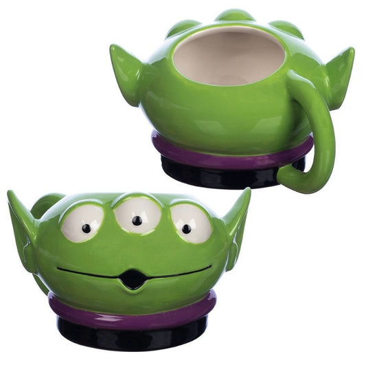Disney Pixar Toy Story Alien Sculpted Ceramic Mug