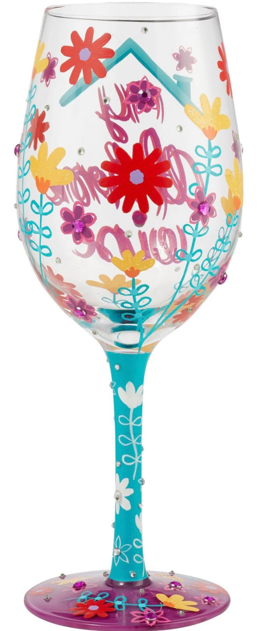 “MY AT HOME WINE" Lolita Wine Glass