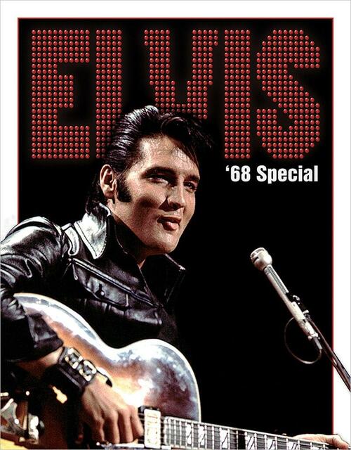 Elvis ‘68 Special Tin Sign