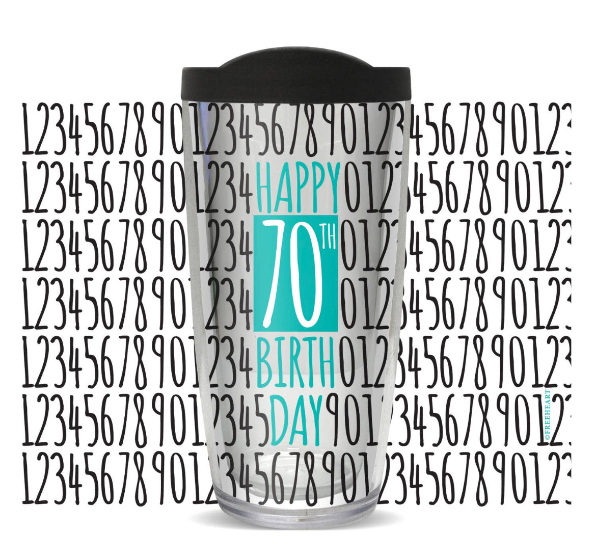 70th Birthday Tumbler