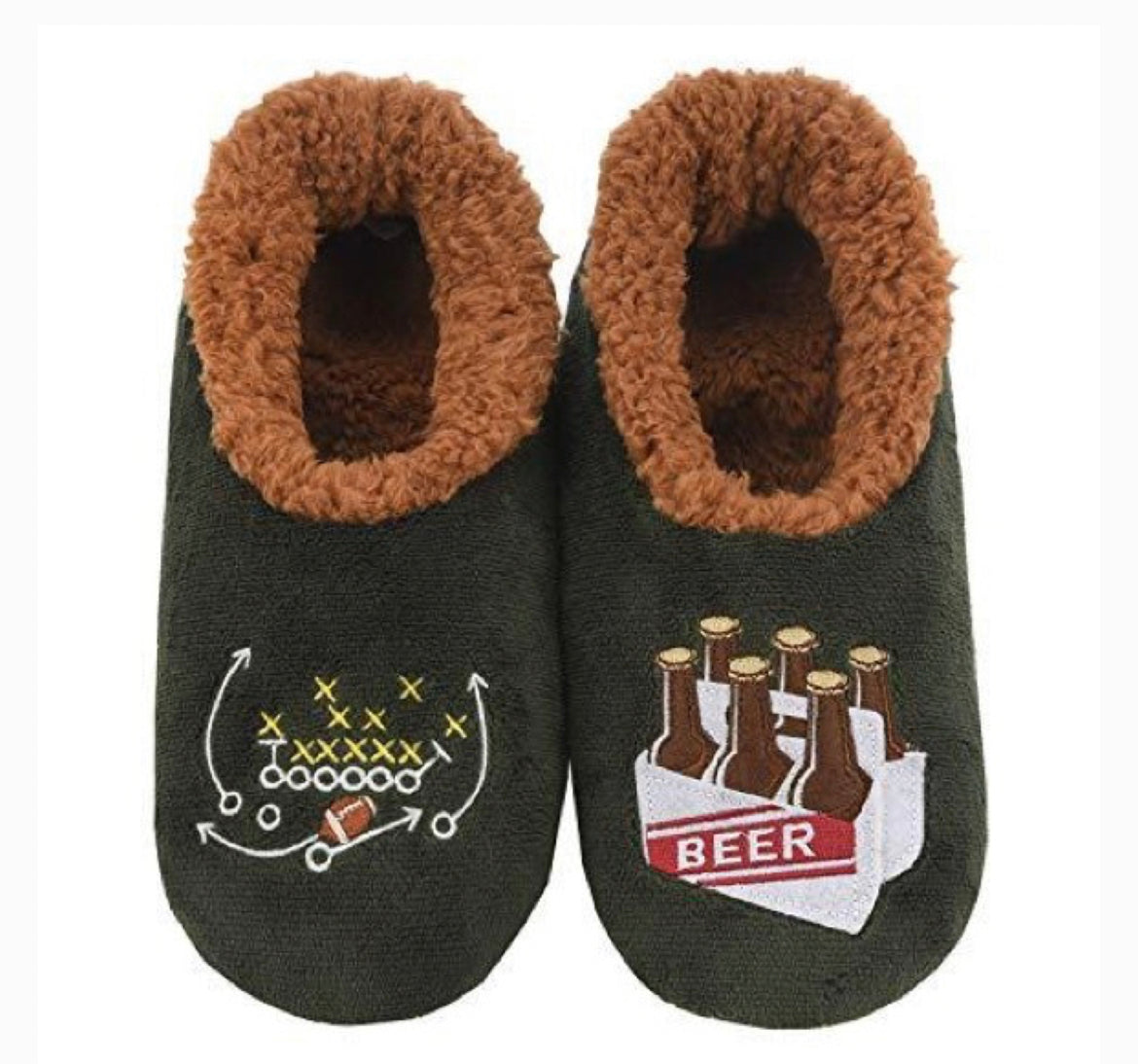 Football and Beer Men's Snoozies