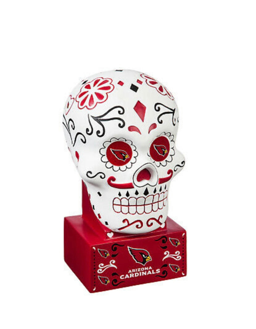 Arizona Cardinals Sugar Skull Statue SALE!!