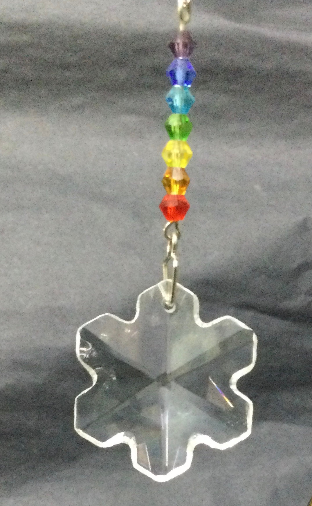 Crystal Sun Catcher -flower