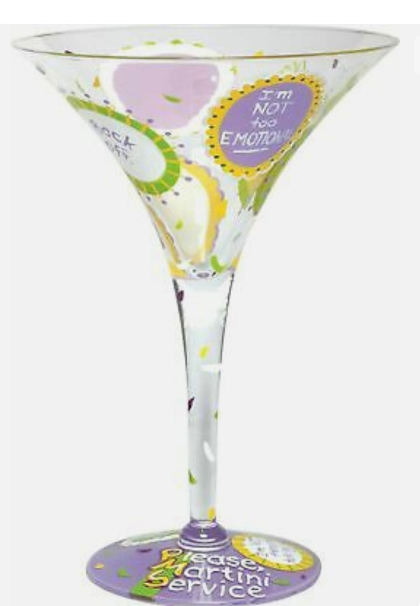 “PMS” Martini Glass - Lolita