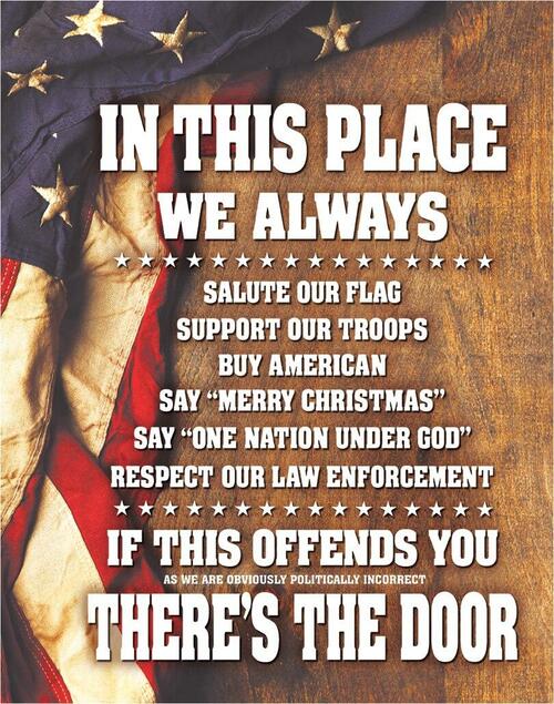 In This Place We Always..Tin Sign