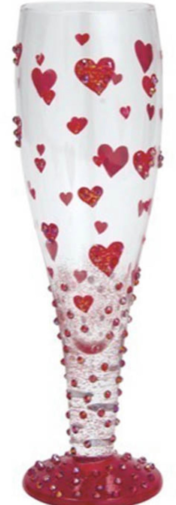 “Red Hot, Too” Lolita Sexy Pilsner Glass