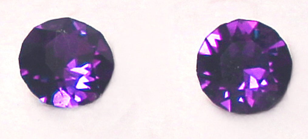 February Amethyst Earrings