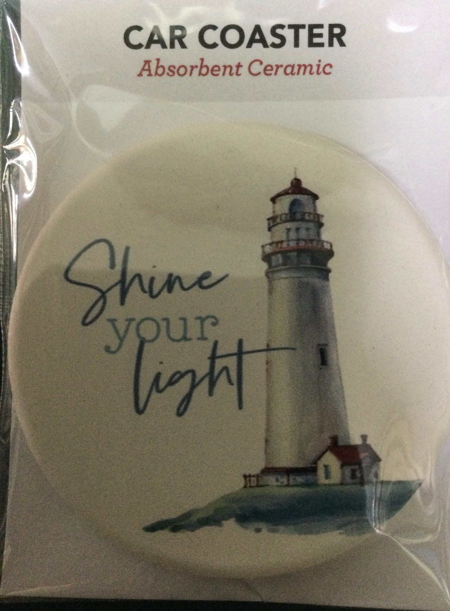 Shine Your Light Car Coaster