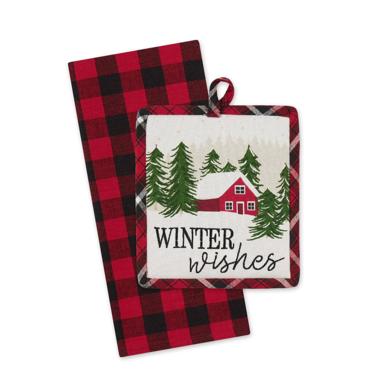 Winter Wishes Potholder Gift Set