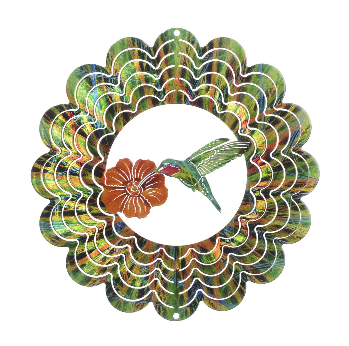 Green Hummingbird Kaleidoscope