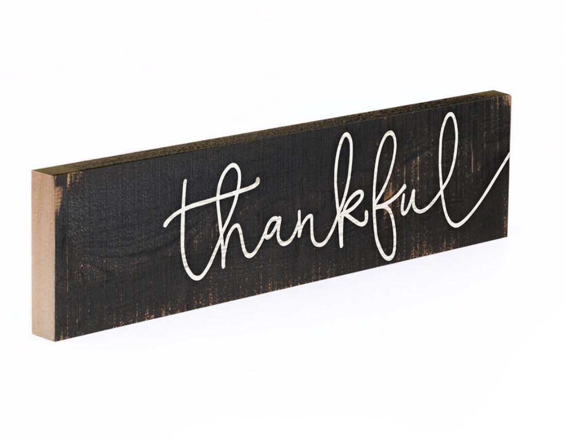 Thankful Small Sign