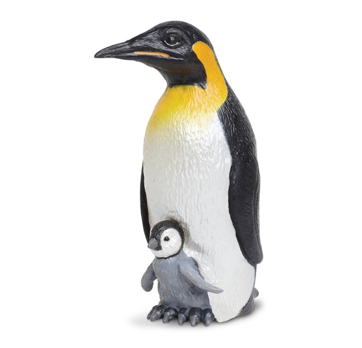 Emperor Penguin with Baby Figurine