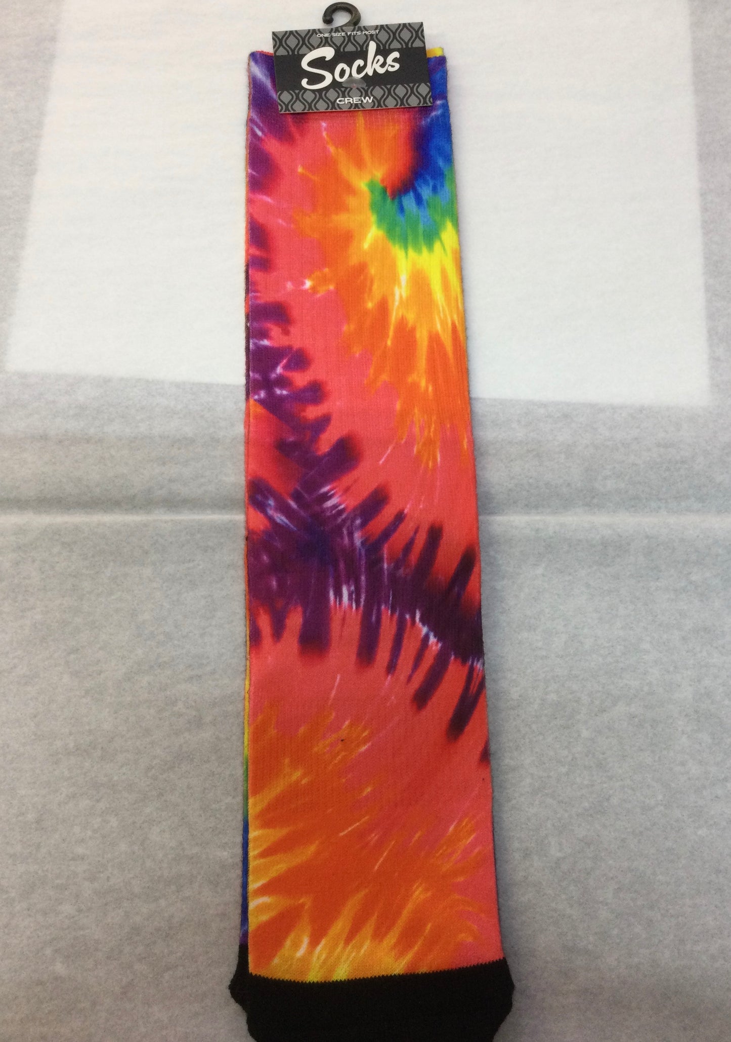 Tie-dye socks