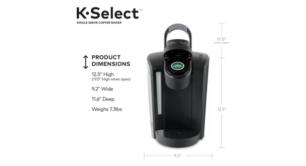 Keurig® Keurig® K-Select® Coffee Maker Matte Black
