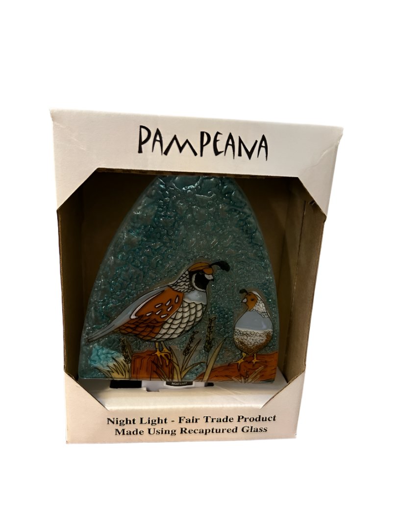 Quail Glass Nightlight
