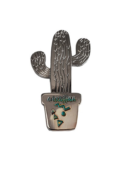 Cactus Magnet Silver