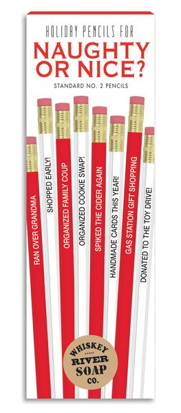 Naughty or Nice? Pencil Set