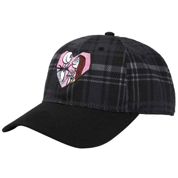 Nightmare Before Christmas Jack and Sally Men's Cap