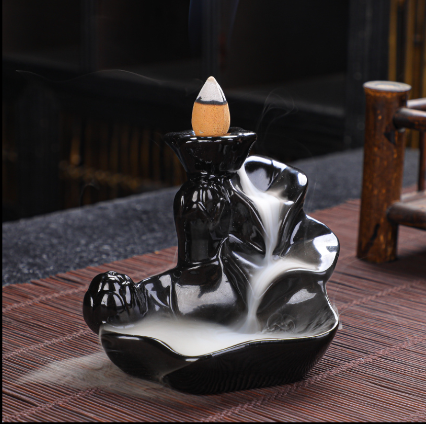 Cascade Incense Backflow Burner