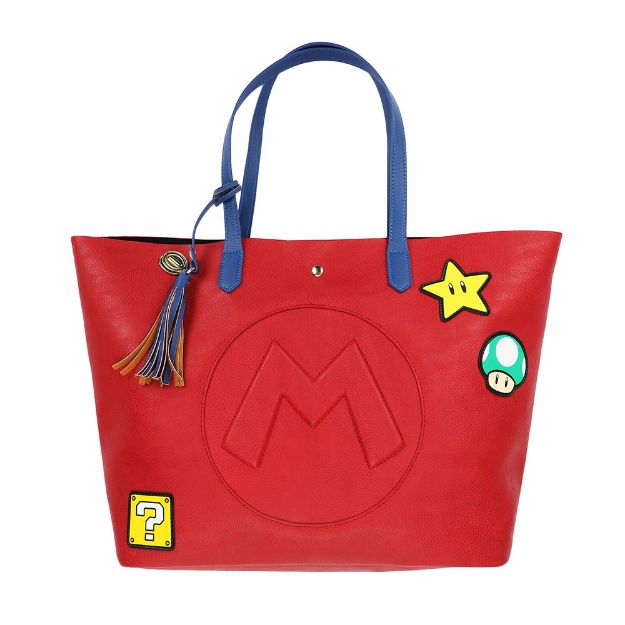 Super Mario Icon Tote Bag