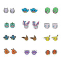 Pokemon 12/pair Earring Set