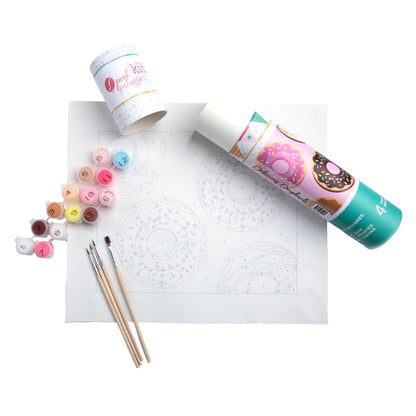 Delicious Doughnuts Paint By Numbers Kit
