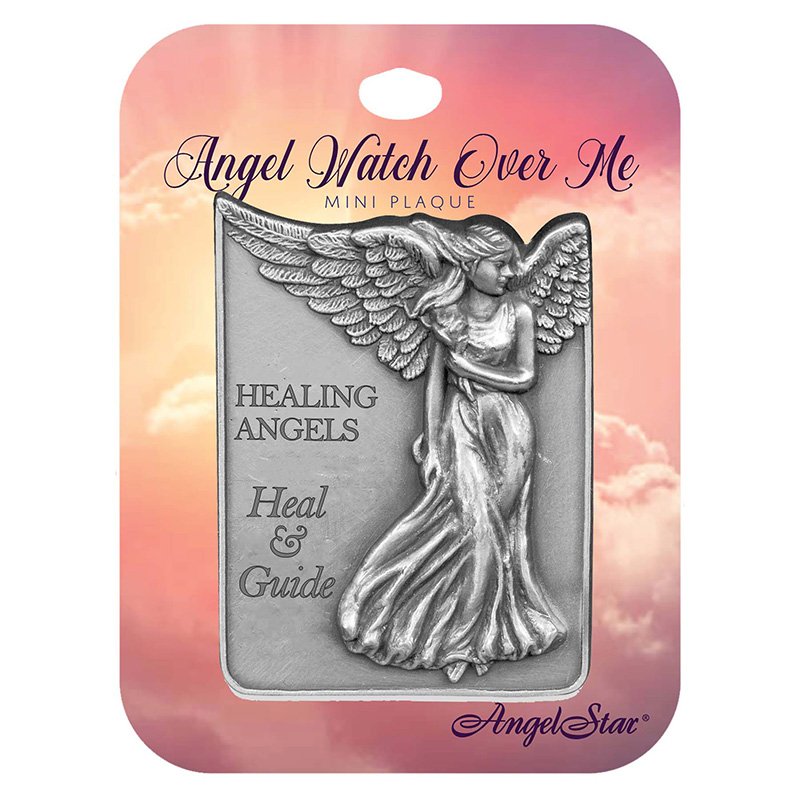 Healing Angels Heal and Guide Mini Plaque