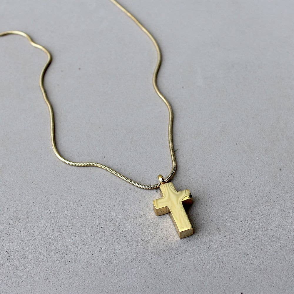 Premium Cross Cremation Urn Ash Holder Urn Necklace