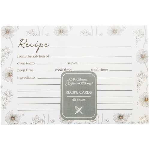 Blush Night Day Recipe Cards