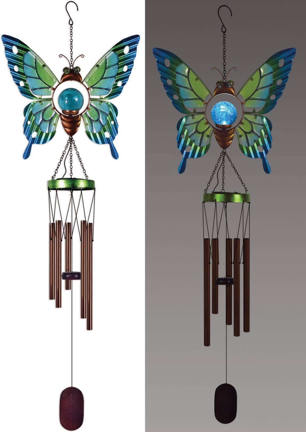 Butterfly Solar Chime